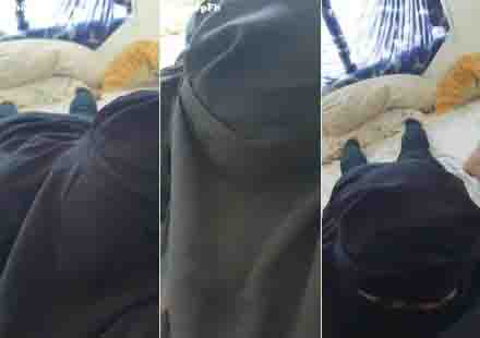 Bokep dikocokin pacar jilbab bercadar