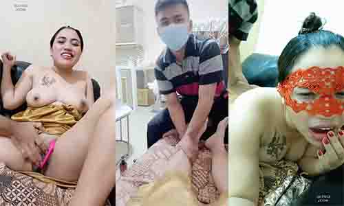 Bokep pijatin binor bonus ngewe sampe crot