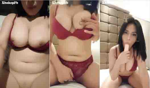 Bokep ratih maharani bh merah omek dildo