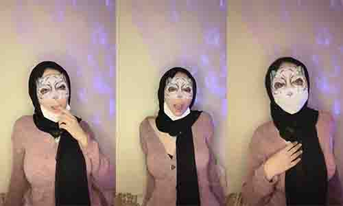 Bebi Hijabers Nakal Live Pamer Puting Susu