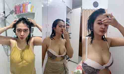 Bokep Tante Presti Hastuti LiveShow Mandi
