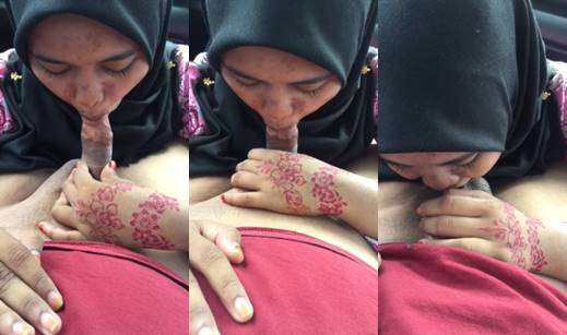 Bokep Jilbab Selesai Tunangan Disuruh Nyepong DiMobil