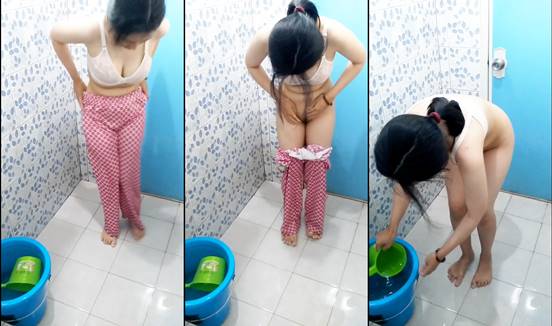 Bokep smu bugil ngintip sambil mandi dikos